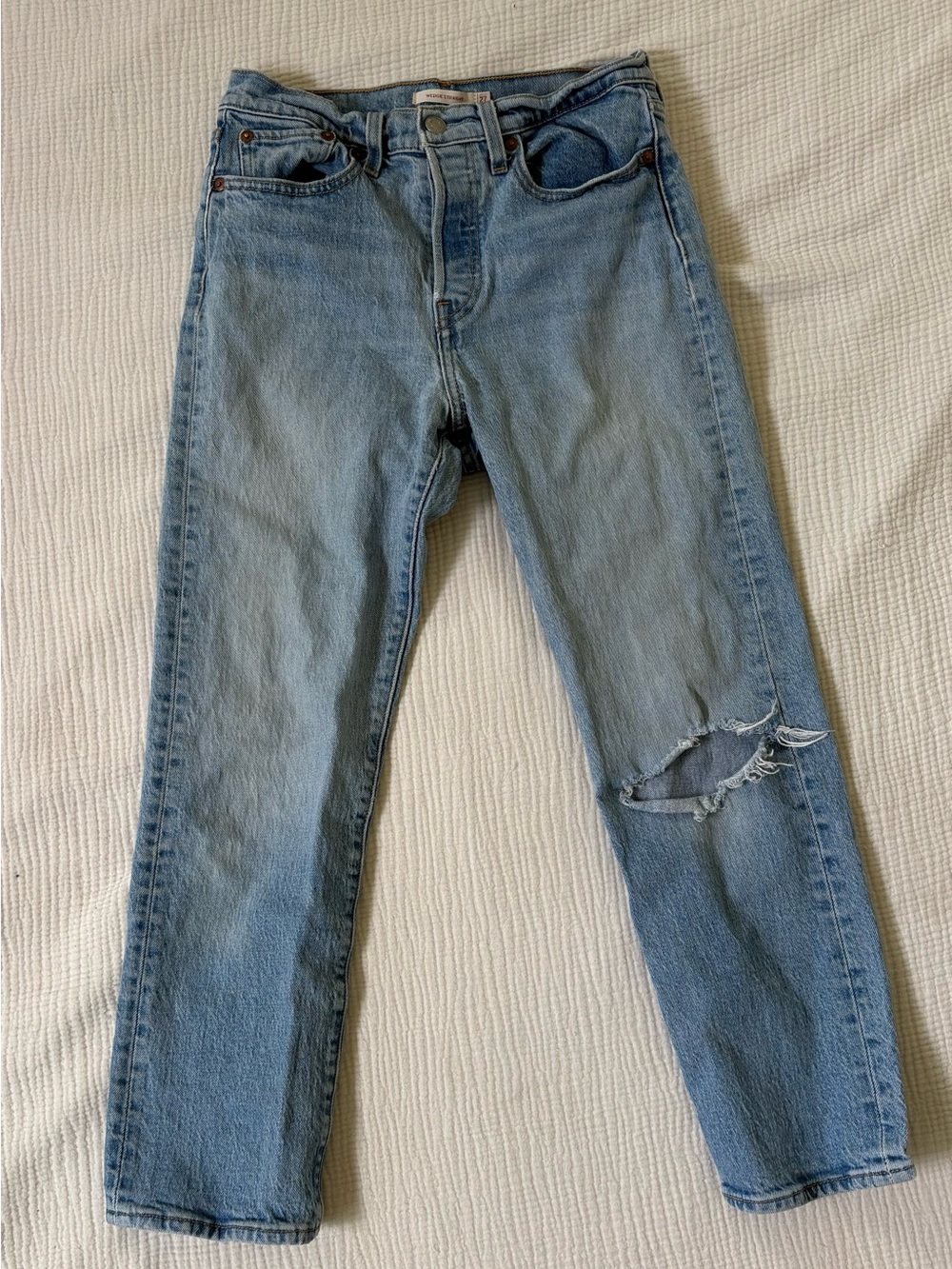 Levi’s Wedgie Straight Leg Jeans